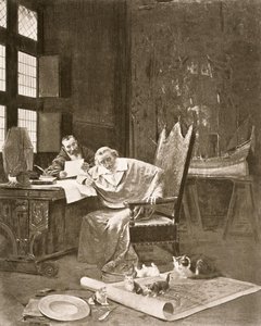 Richelieu en zijn katten door George Barrie
